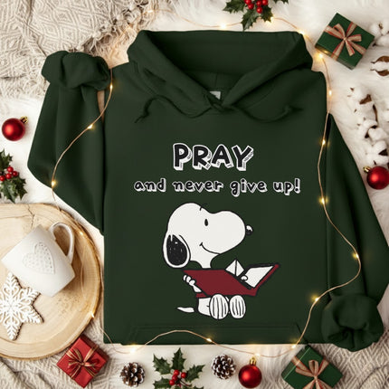 Pray and Never Give Up Hoodie