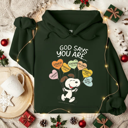 God says you are Hoodie