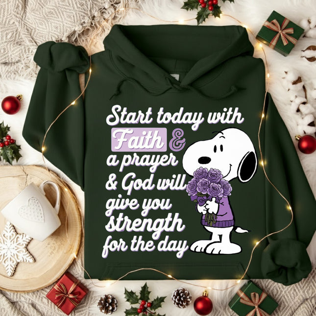 Start Today with Faith Hoodie