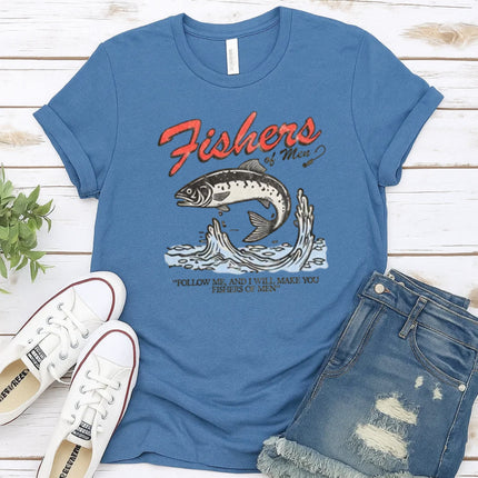 Comfort Color Fishers of Men 2 Christian T-shirt