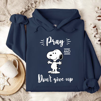 Pray and Don't give up Hoodie