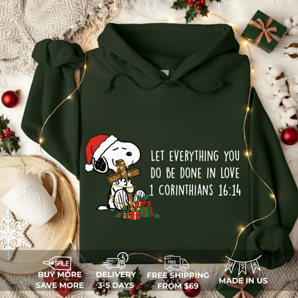Let Everything You Do Be Done In Love Hoodie