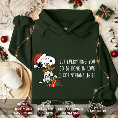 Let Everything You Do Be Done In Love Hoodie