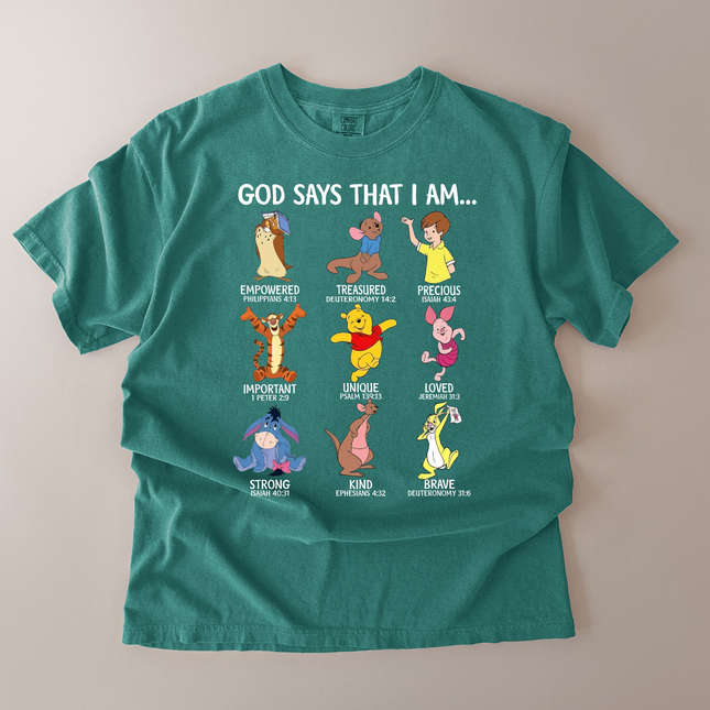 Comfort Colors God Says That I Am T-Shirt