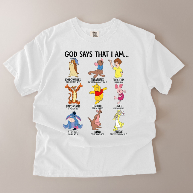 Comfort Colors God Says That I Am T-Shirt