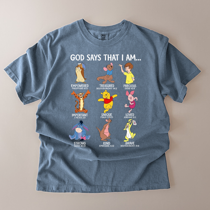 Comfort Colors God Says That I Am T-Shirt