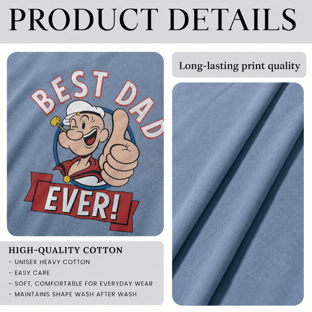 Comfort Colors Best Dad Ever T-Shirt