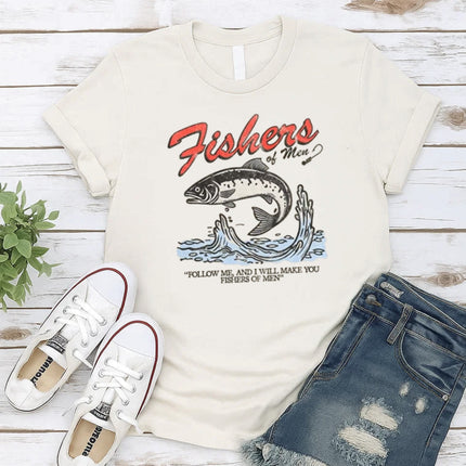 Comfort Color Fishers of Men 2 Christian T-shirt
