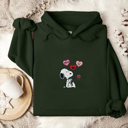Jesus Loves You Embroidered Hoodie