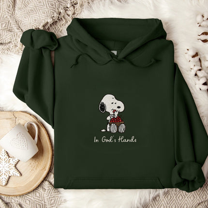 In God's Hand Embroidered Hoodie
