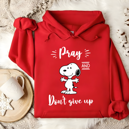Pray and Don't give up Hoodie