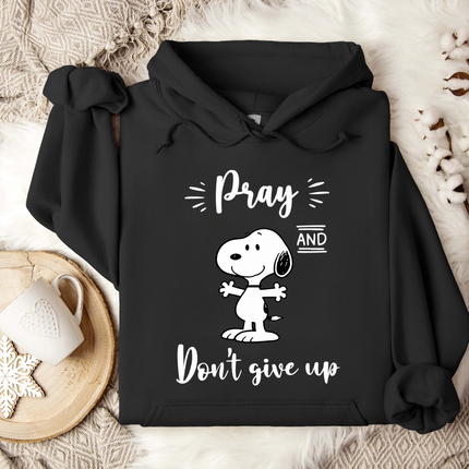 Pray and Don't give up Hoodie