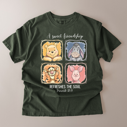 Comfort Colors A Sweet Friendship Refreshes The Soul T-Shirt
