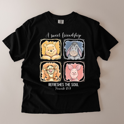 Comfort Colors A Sweet Friendship Refreshes The Soul T-Shirt