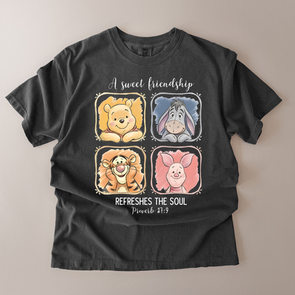 Comfort Colors A Sweet Friendship Refreshes The Soul T-Shirt