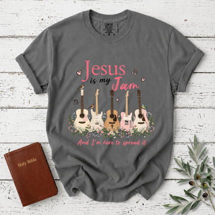 Comfort Colors Jesus Is My Jam Guitars T-Shirt