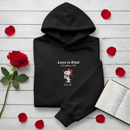 Love Is Kind - Fifi - Embroidered Hoodie