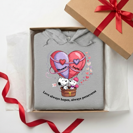 Love always hopes always perseveres Hoodie