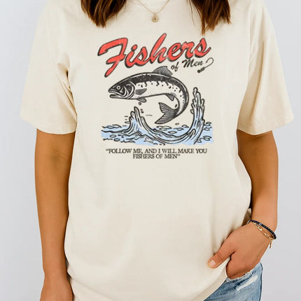 Comfort Color Fishers of Men 2 Christian T-shirt