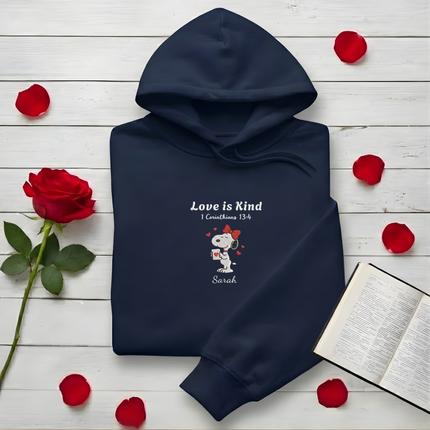 Love Is Kind - Fifi - Embroidered Hoodie