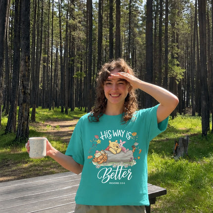 Comfort Colors His Way Is Better Proverbs 3:5-6 T-shirt