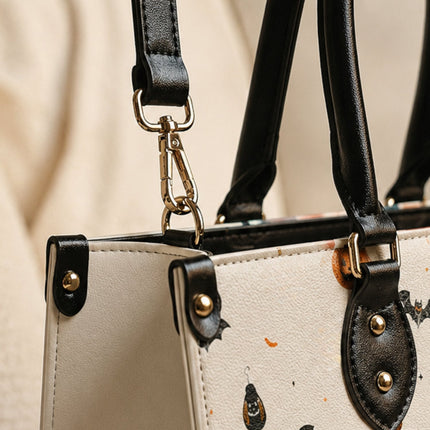 Faith Over Fear Leather Handbag