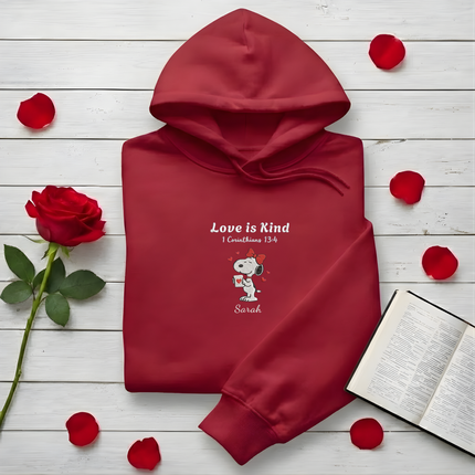 Love Is Kind - Fifi - Embroidered Hoodie