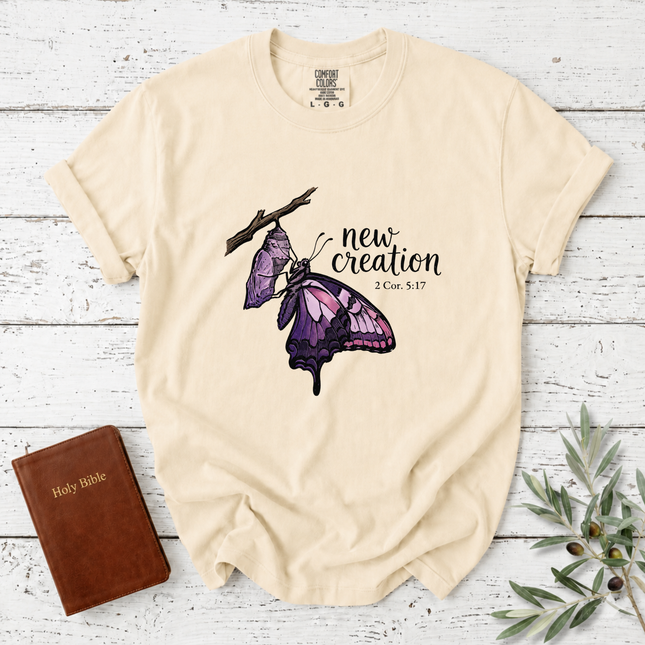 Comfort Colors New Creation Butterfly T-Shirt
