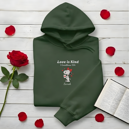 Love Is Kind - Fifi - Embroidered Hoodie