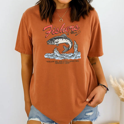 Comfort Color Fishers of Men 2 Christian T-shirt