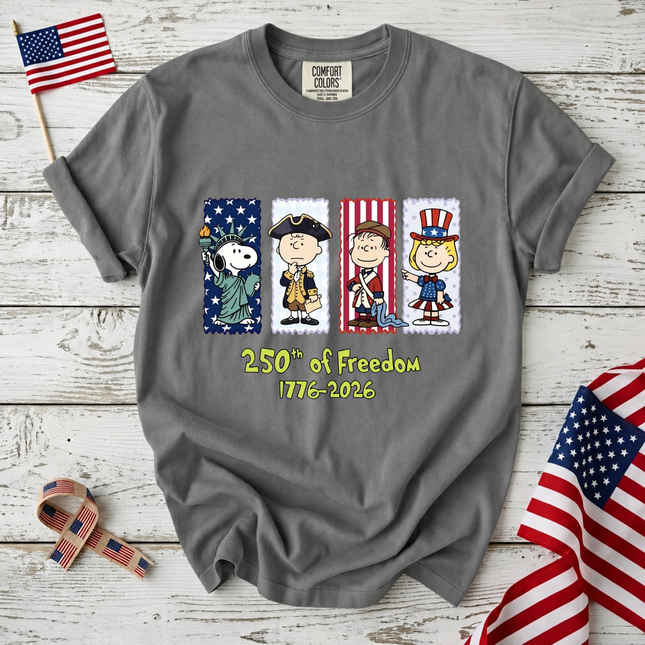 Comfort Colors 250th Of Freedom 1776-2026 T-Shirt