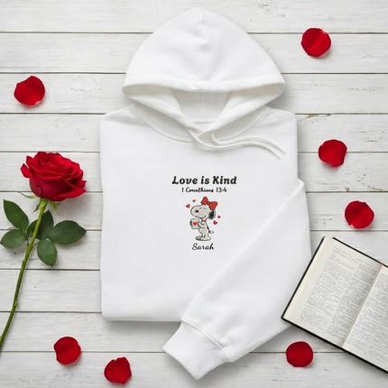 Love Is Kind - Fifi - Embroidered Hoodie
