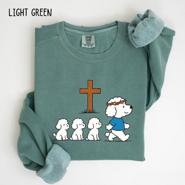 Comfort Colors Follow Jesus Sweatshirt