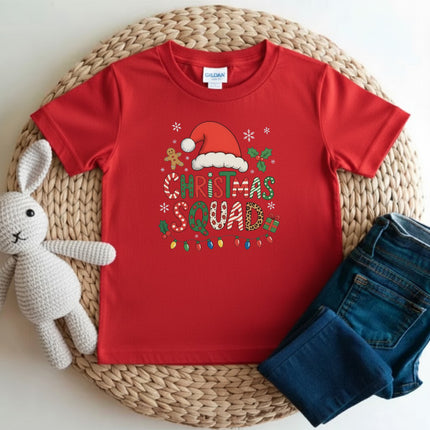 Christmas Squad Christmas T-Shirt for Kids