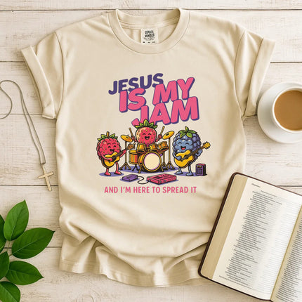 Comfort Colors Jesus Is My Jam Band Music T-Shirt