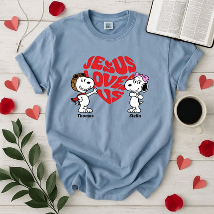 Comfort Colors Jesus Loves Us T-Shirt