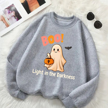 Boo! Light in the Darkness Sweatshirt