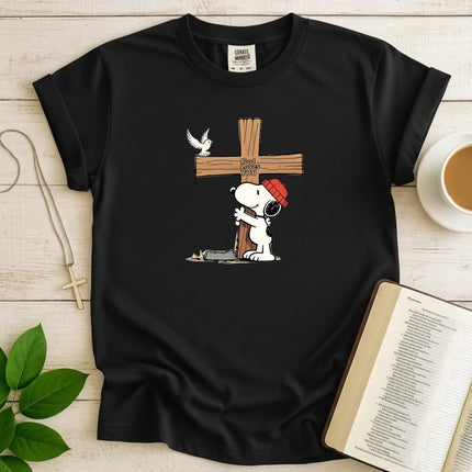 God Loves You Snoopy Comfort Color T-Shirt