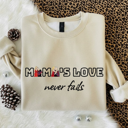 Mama's Love Embroidered Sweatshirt