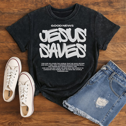 Jesus Saves – Good News Christian T-Shirt