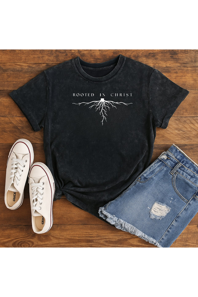 Rooted In Christ Christian T-Shirt