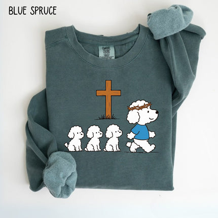 Comfort Colors Follow Jesus Sweatshirt