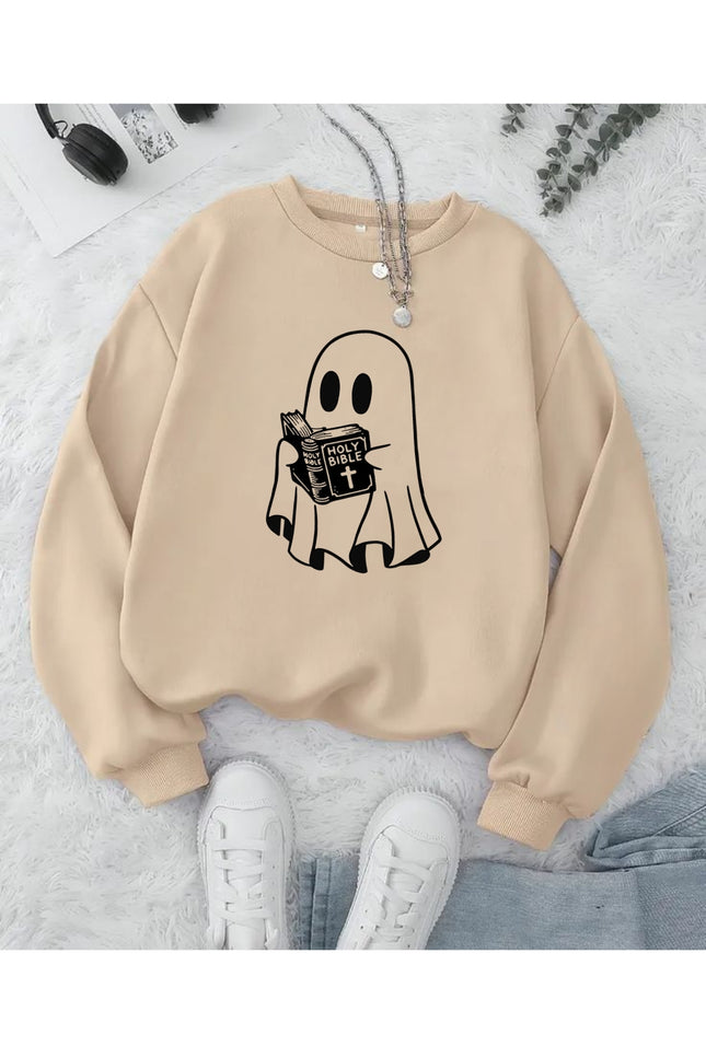 Holy Bible Ghost Sweatshirt