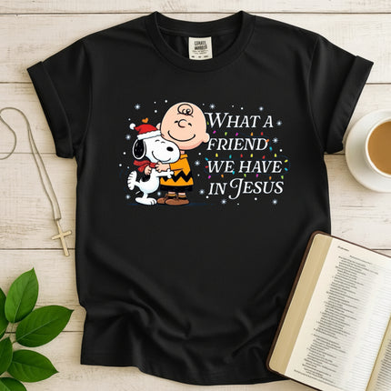 What a Friend We Have In Jesus Snoopy Comfort Color T-Shirt