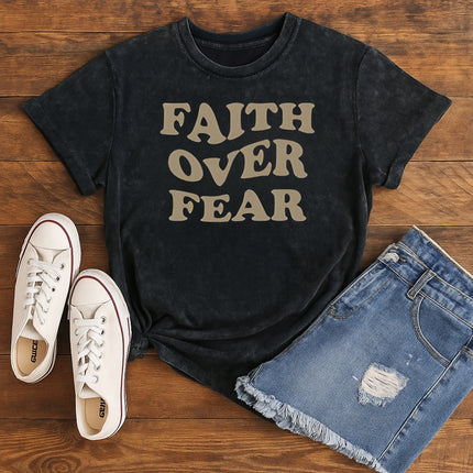 Faith Over Fear Christian T-Shirt