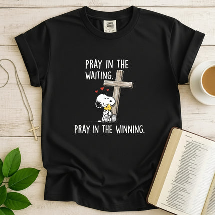 Comfort Colors Pray in the waiting T-Shirt