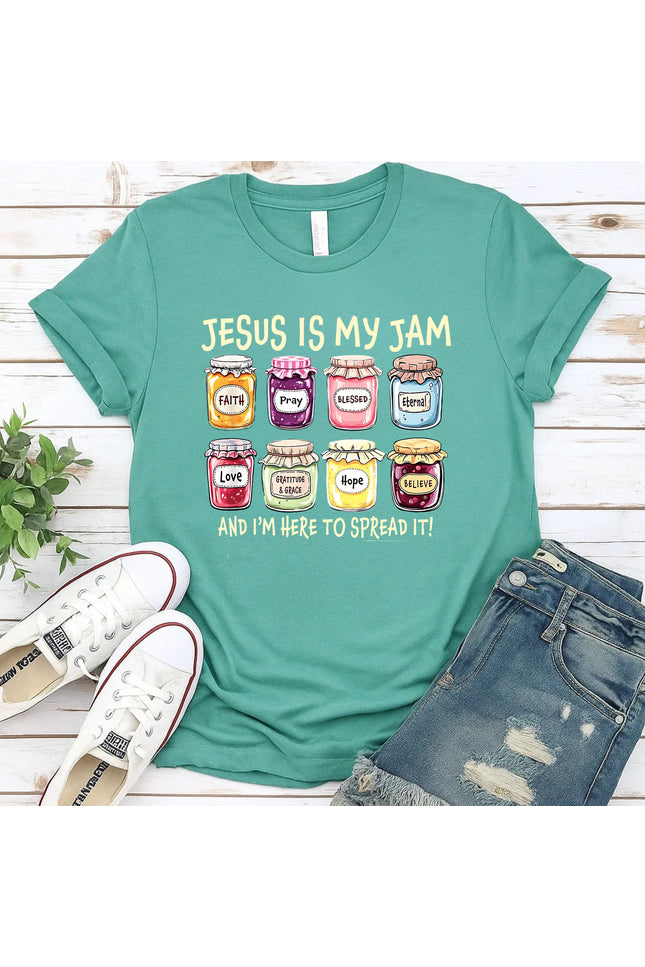 Comfort Colors Jesus is My Jam Graphic Tee