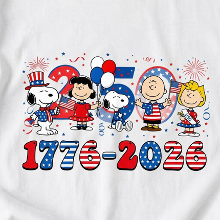 Comfort Colors America 250 Years 1776-2026 Patriotic Friends Party T-Shirt