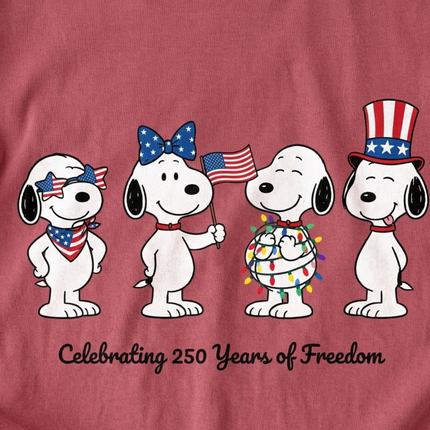 Comfort Colors Celebrating 250 Years of Freedom Patriotic Puppies T-Shirt