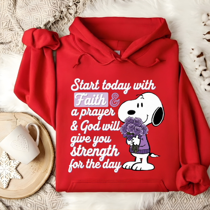 Start Today with Faith Hoodie